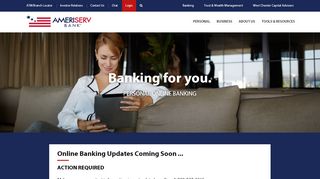 
                            1. Personal Online Banking - AmeriServ