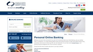 
                            7. Personal Online Banking | UVA Community Credit Union