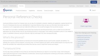 
                            7. Personal Reference Checks | Background …