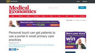 
                            3. Personal touch can get patients to use a portal in small primary care ...