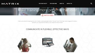 
                            2. Personal Trainer Portal - Matrix Fitness - United States