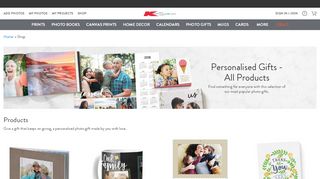 
                            10. Personalised Gifts - Snapfish AU