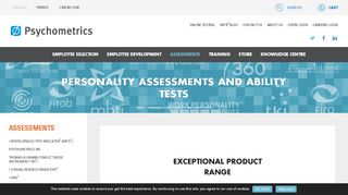 
                            9. Personality Assessments and Ability Tests | Psychometrics Canada