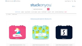 
                            7. Personalized Bento Products | Stuck On You