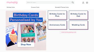 
                            2. Personalized Cards | Online Greeting Cards | Photo ... - Moonpig