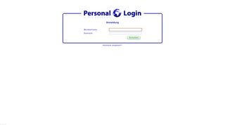 
                            1. Personalplaner - Login