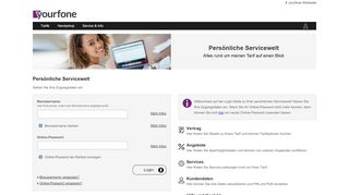 
                            7. Persönliche Servicewelt - service.yourfone.de