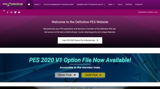 
                            6. PES Universe – #1 PES 2019 Membership Website & Option Files