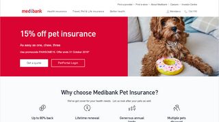 
                            4. Pet Insurance Australia | Dog & Cat Insurance | Medibank