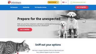 
                            1. Pet Insurance & Lost Pet Services | 24PetWatch