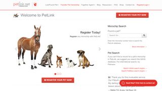 
                            7. Pet Microchips - PetLink