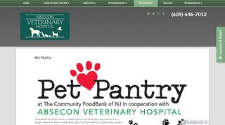 
                            8. Pet Pantry - Absecon Veterinary Hospital - Veterinarian in ...