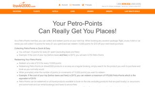 
                            9. Petro points - itravel2000.com