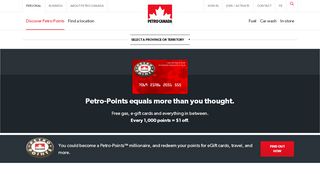 
                            3. Petro-Points Program - Petro-Points Rewards | Petro-Canada