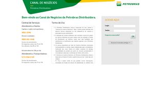 
                            8. Petrobras Distribuidora - Acesso ao Canal de Negócios