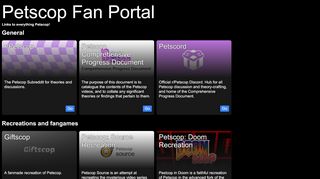 
                            9. Petscop Fan Portal