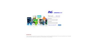 
                            1. P&G Customer Portal