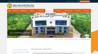 
                            5. PG Scholarship Scheme | Government of India, All India ...