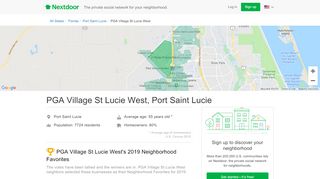 
                            4. PGA Village St Lucie West - Nextdoor