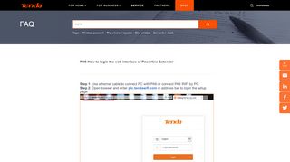 
                            9. PH5-How to login the web interface of Powerline Extender ...