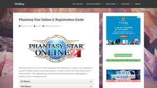 
                            4. Phantasy Star Online 2: Registration Guide | PSUBlog