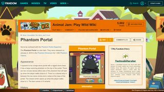 
                            1. Phantom Portal | Play Wild Wiki | FANDOM powered by Wikia