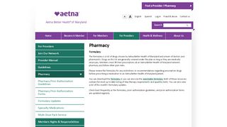 
                            9. Pharmacy - Aetna