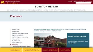 
                            9. Pharmacy | Boynton Health