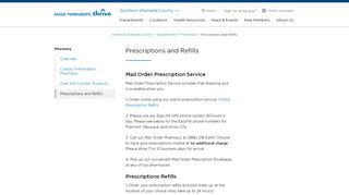 
                            8. Pharmacy Prescriptions and Refills - Kaiser Permanente ...