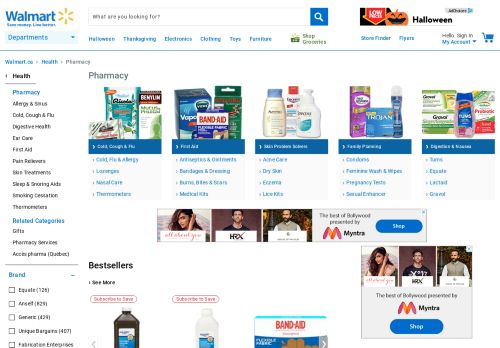 
                            4. Pharmacy | Walmart Canada