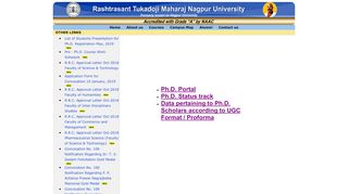 
                            4. Ph.D. cell - Nagpur University