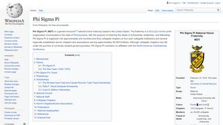 
                            4. Phi Sigma Pi - Wikipedia