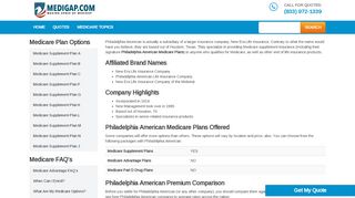 
                            9. Philadelphia American Medicare Plans - 1-(855)-MEDIGAP