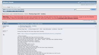 
                            8. Phishing Pages 2017 - AutoBuy - Bitcoin Forum