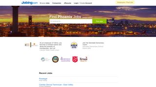 
                            3. Phoenix Jobs. Search Jobs on Phoenix Jobing.com | Jobing.com