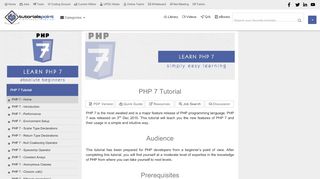 
                            5. PHP 7 Tutorial