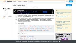 
                            4. PHP + Ajax Login - Stack Overflow