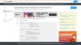 
                            9. php - Implementing login functionality in zend framework 2 ...