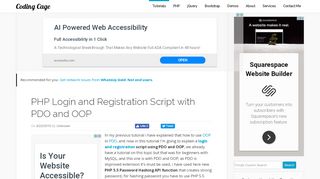 
                            6. PHP Login and Registration Script with PDO and OOP ...