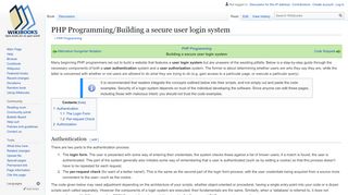 
                            4. PHP Programming/Building a secure user login system ...