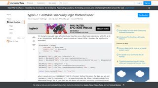 
                            8. php - typo3 7 + extbase: manually login frontend user ...
