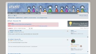 
                            6. phpBB • default .htaccess file