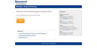
                            1. Physician Portal - Beaumont Health