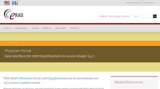 
                            2. Physician Portal | eRAD Radiology Portal for Referrers
