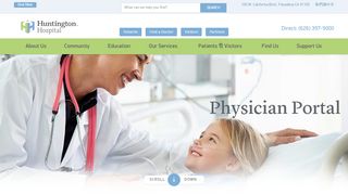 
                            6. Physician Portal | Huntington Hospital