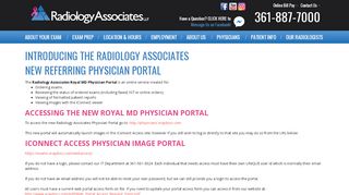 
                            4. Physician Portal - Radiology Associates LLP