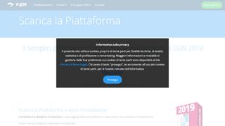 
                            2. Piattaforma CGN | Servizi CGN