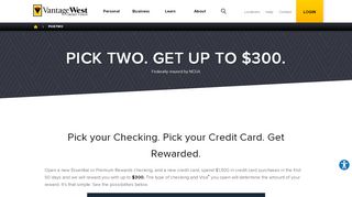 
                            9. PickTwo | Vantage West Credit Union