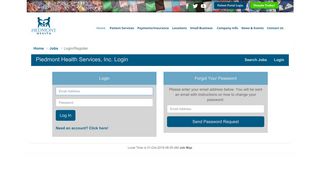 
                            6. Piedmont Health Services, Inc. Login