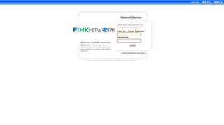 
                            5. PIHK Network Webmail - www-secure.pacific.net.hk